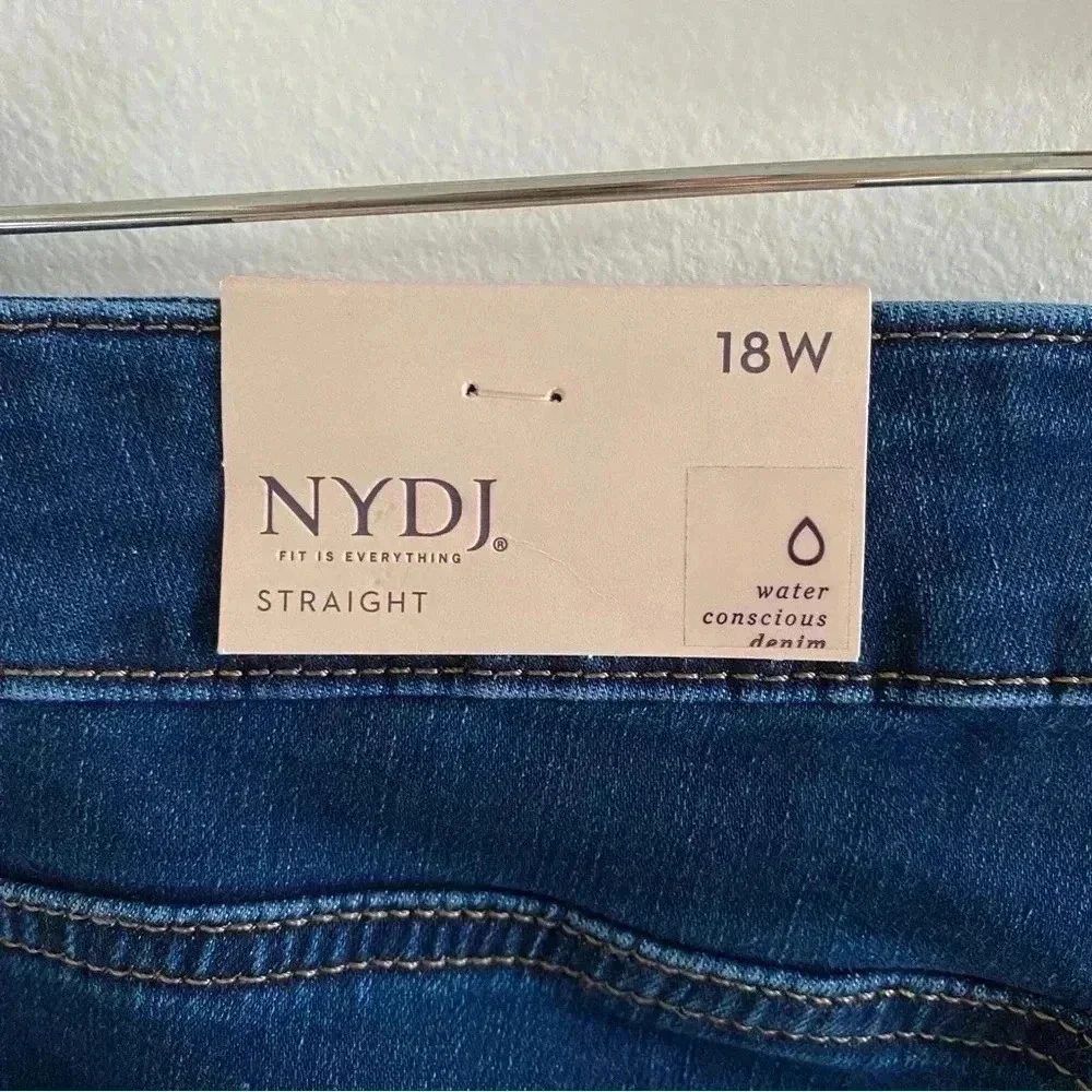 NYDJ Marilyn Straight Jeans Sz 18W‎ 18